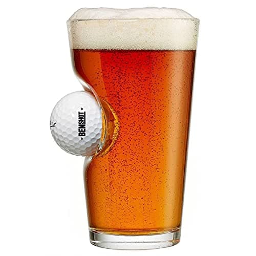 BenShot BenShot Golf Ball Pint Glass (16oz)