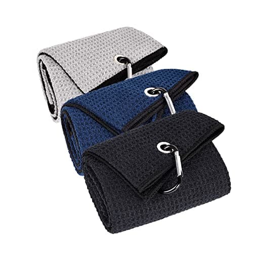 LUSTEMBER LUSTEMBER Tri-Fold Golf Towels (3-pack)