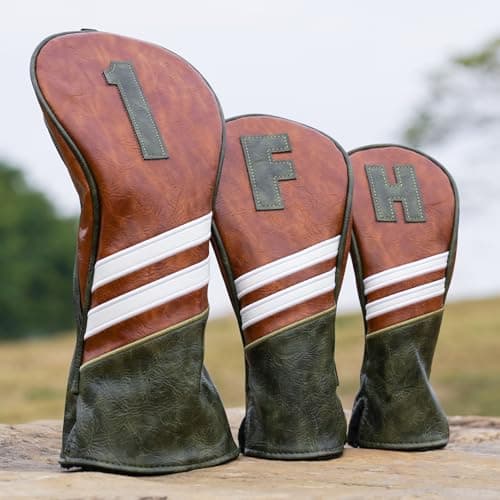 Craftsman Golf Craftsman Golf Classic Brown Headcover Set (3-piece)